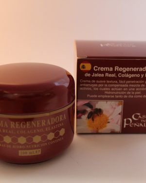 Crema Regeneradora con Jalea Real, Colagena y Elastina 100ml