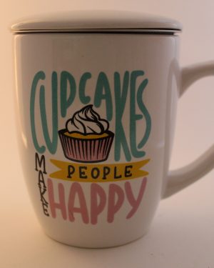 Taza con Filtro Cupcakes